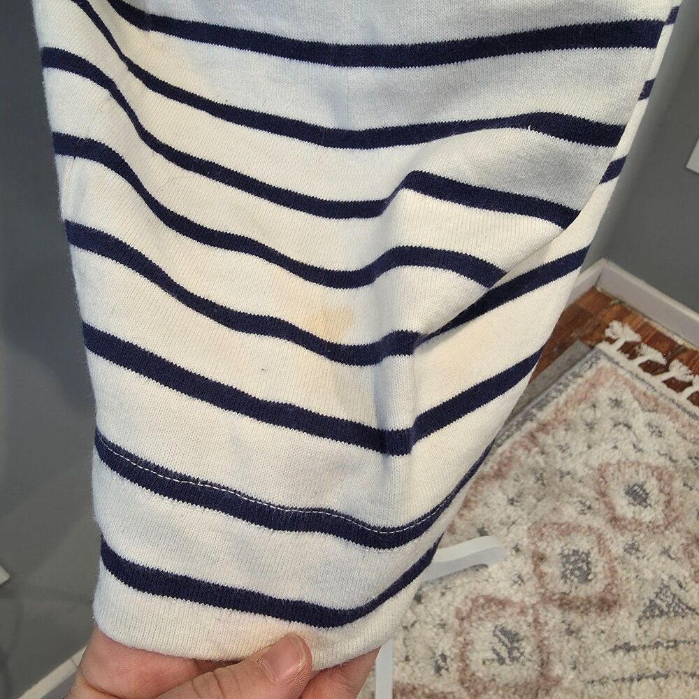 Vineyard Vines Striped Cotton Dress. M. Fisherman Nautical Coastal Scandi Preppy - Picture 6 of 10